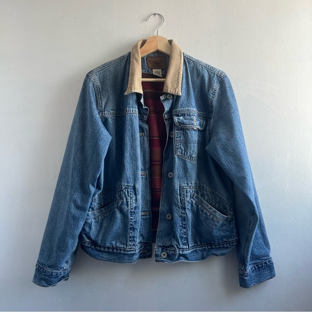 Vintage Eddie Bauer Trucker Jean Jacket